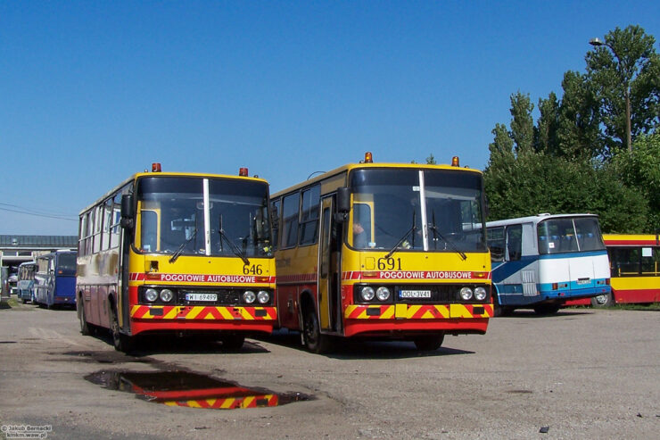 ikarusy 280/A nr 646 i 691