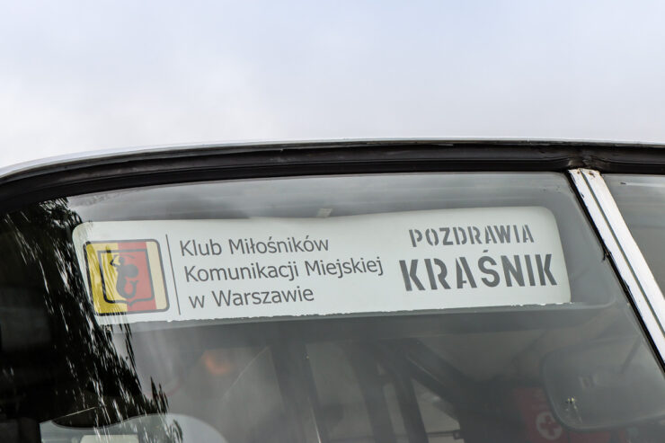 tablica KMKM pozdrawia Kraśnik